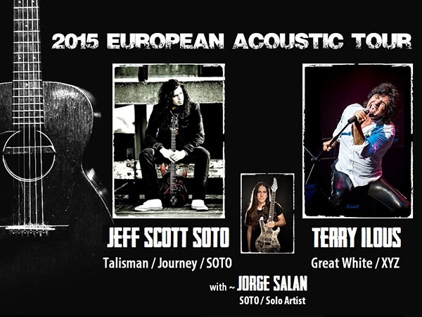 Evento: Jeff Scott Soto + Terry Ilous con Jorge Salán