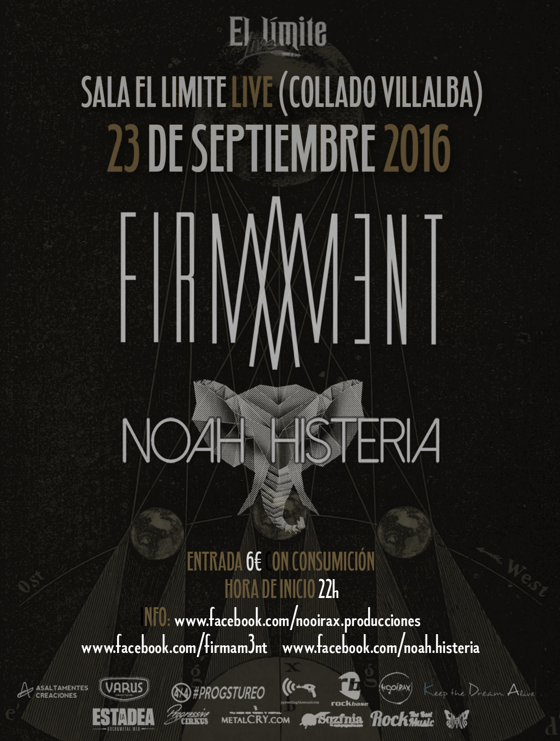 Evento destacado: Firmam3nt + Noah Histeria en Madrid