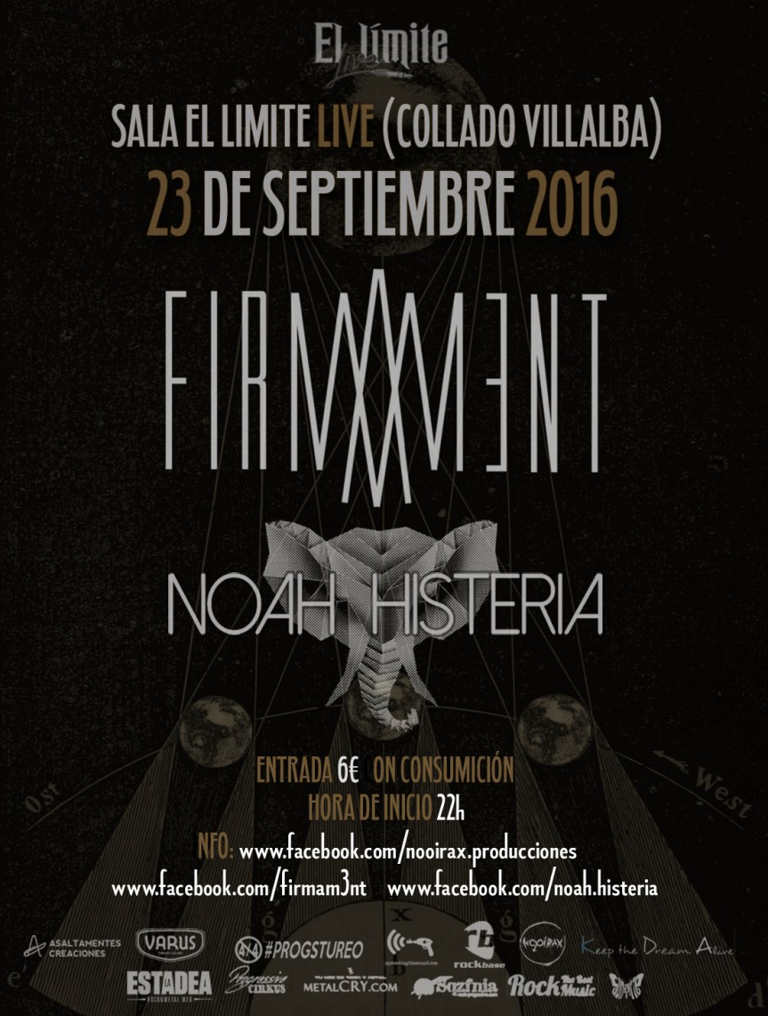 Evento destacado: Firmam3nt + Noah Histeria en&nbsp;Madrid