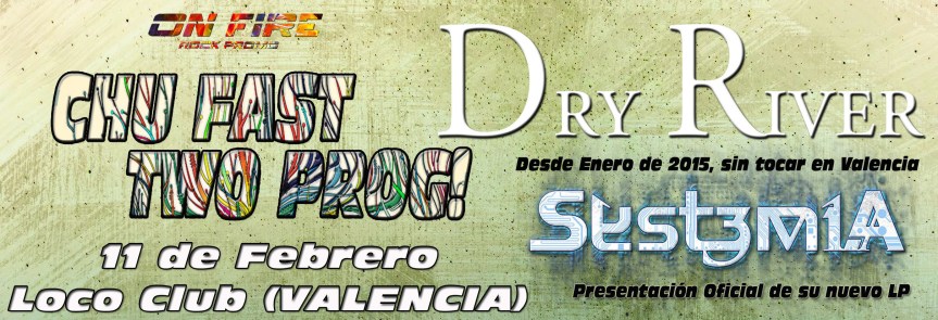 Anunciado el cabeza de cartel del festival Chu Fast Two&nbsp;Prog