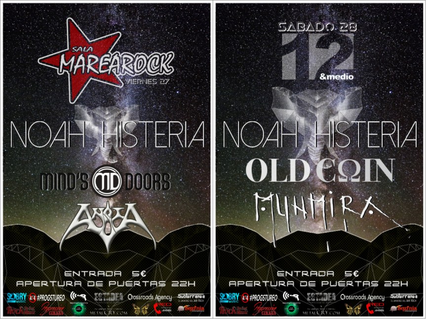 Conciertos destacados: Noah Histeria en Alicante y Murcia con motivo de su gira&nbsp;presentación