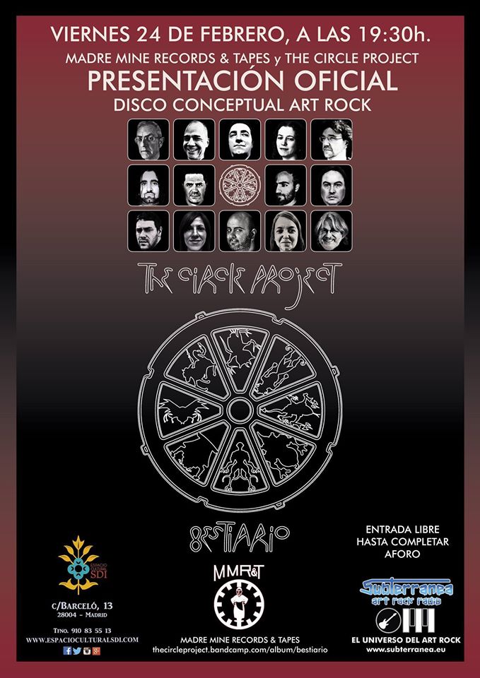 Presentación oficial del álbum debut de The Circle Project