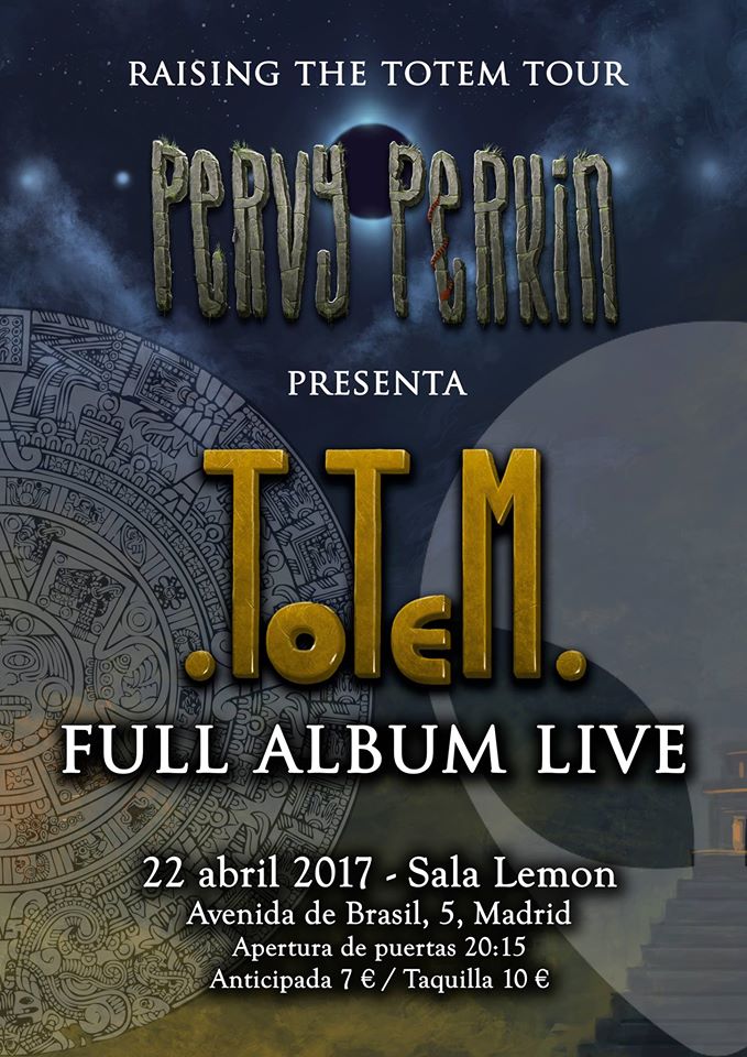 Pervy Perkin finalizarán su gira actual pasando por Madrid