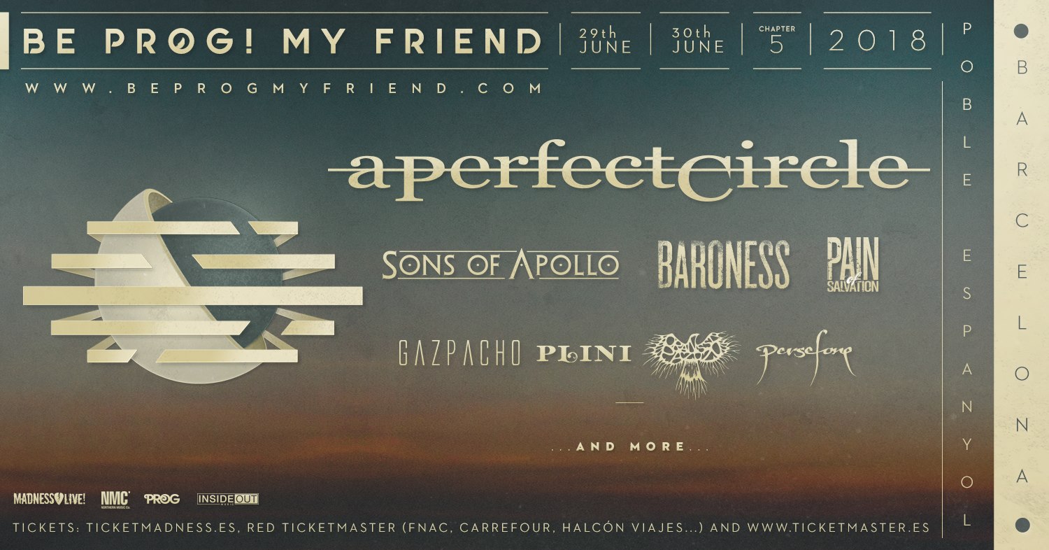 Parón indefinido de Katatonia y cambio en el cartel de Be Prog! My Friend Fest 2018