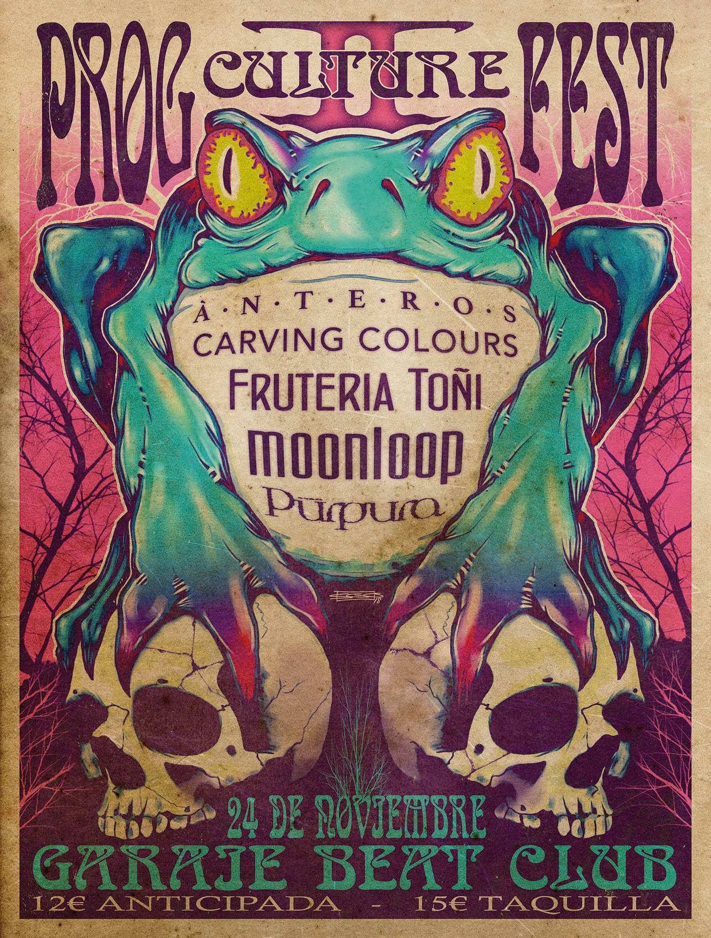 Prog Culture Fest 2: Cartel completo, proyección de Pink Floyd: The Wall y camisetas a la venta