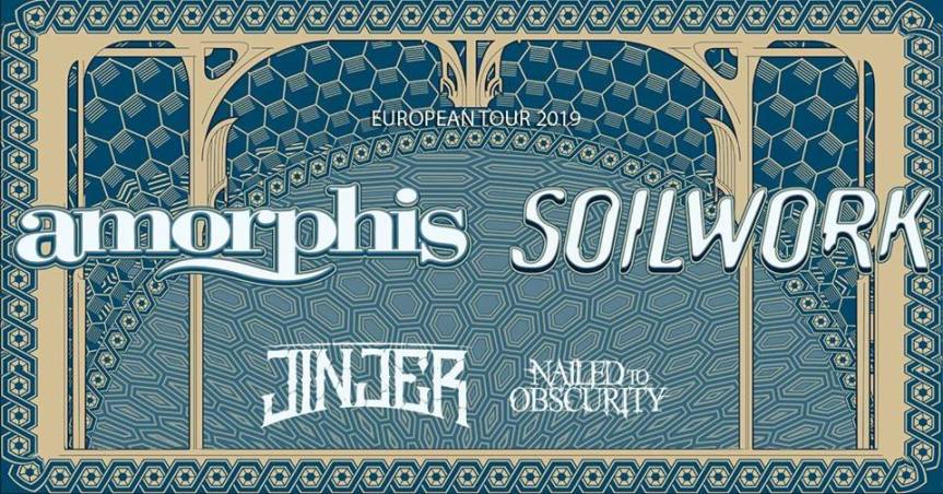 Gira europea de Amorphis y Jinjer (+ Soilwork + Nailed to&nbsp;Obscurity)