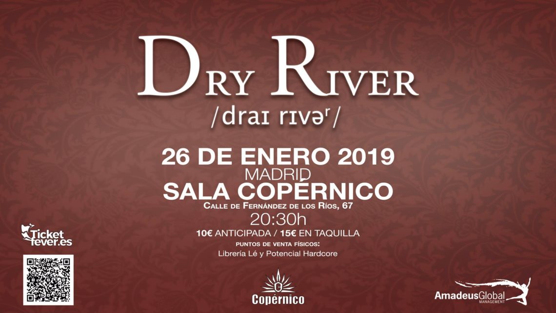 Ronnie Romero y Julio Castejón son dos de los invitados en el show de Dry River el próximo 26
