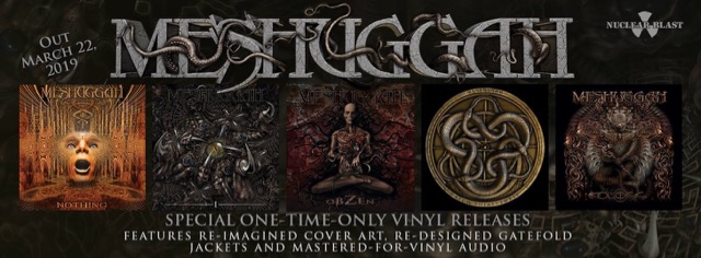 Meshuggah publicará ediciones limitadas en vinilo