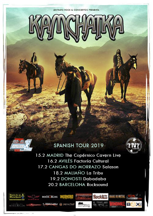 Se acerca la llegada de los suecos Kamchatka a la península y se pasa el concierto de Bilbao a Donosti
