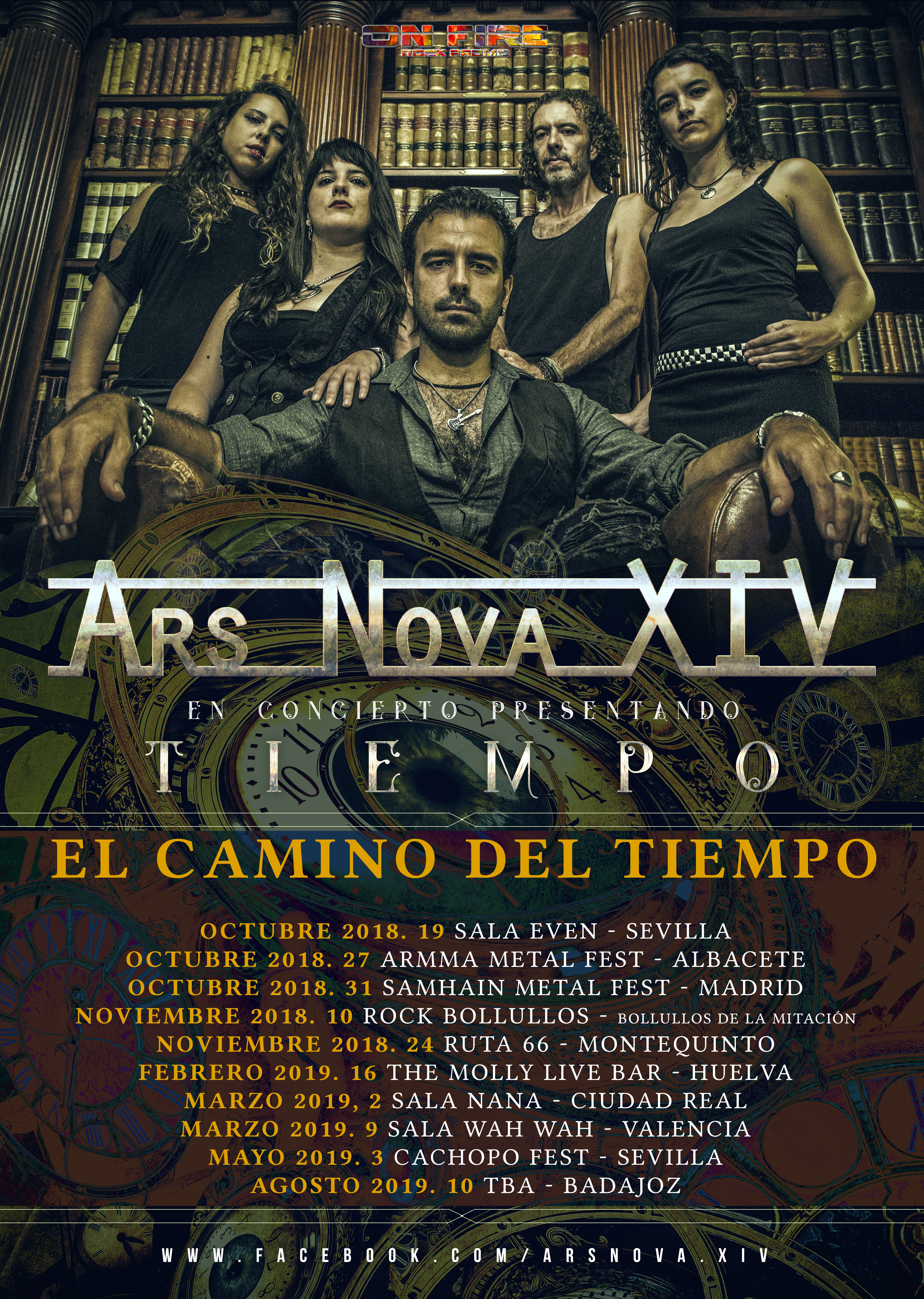 ‘El Camino Del Tiempo’: actualizamos la gira de Ars Nova XIV