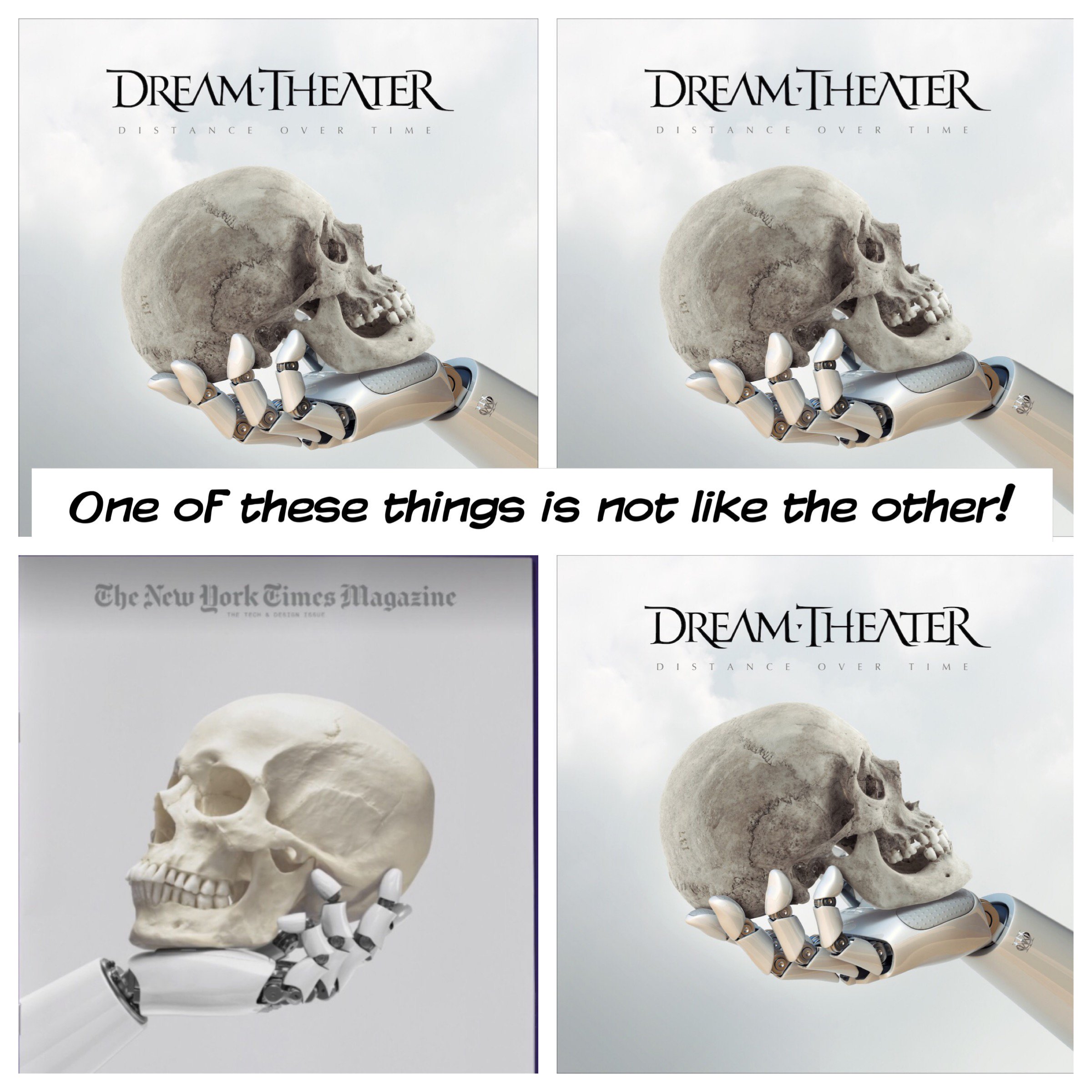 Dream Theater se muestran sorprendidos ante el caso del supuesto plagio del artwork