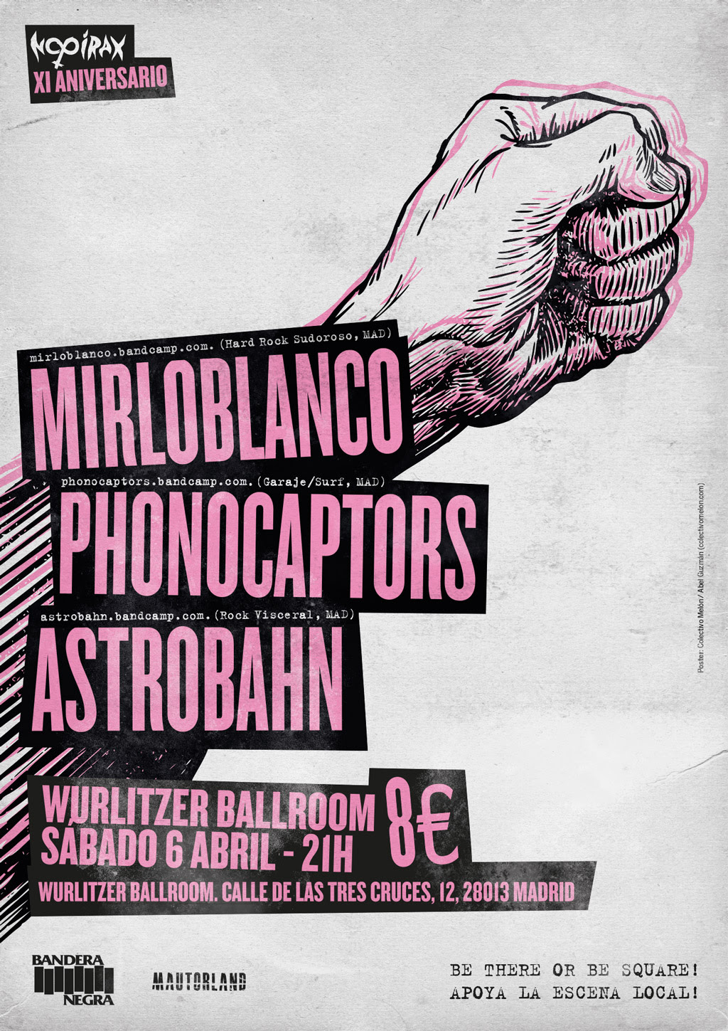 Nooirax celebra su undécimo aniversario en Madrid