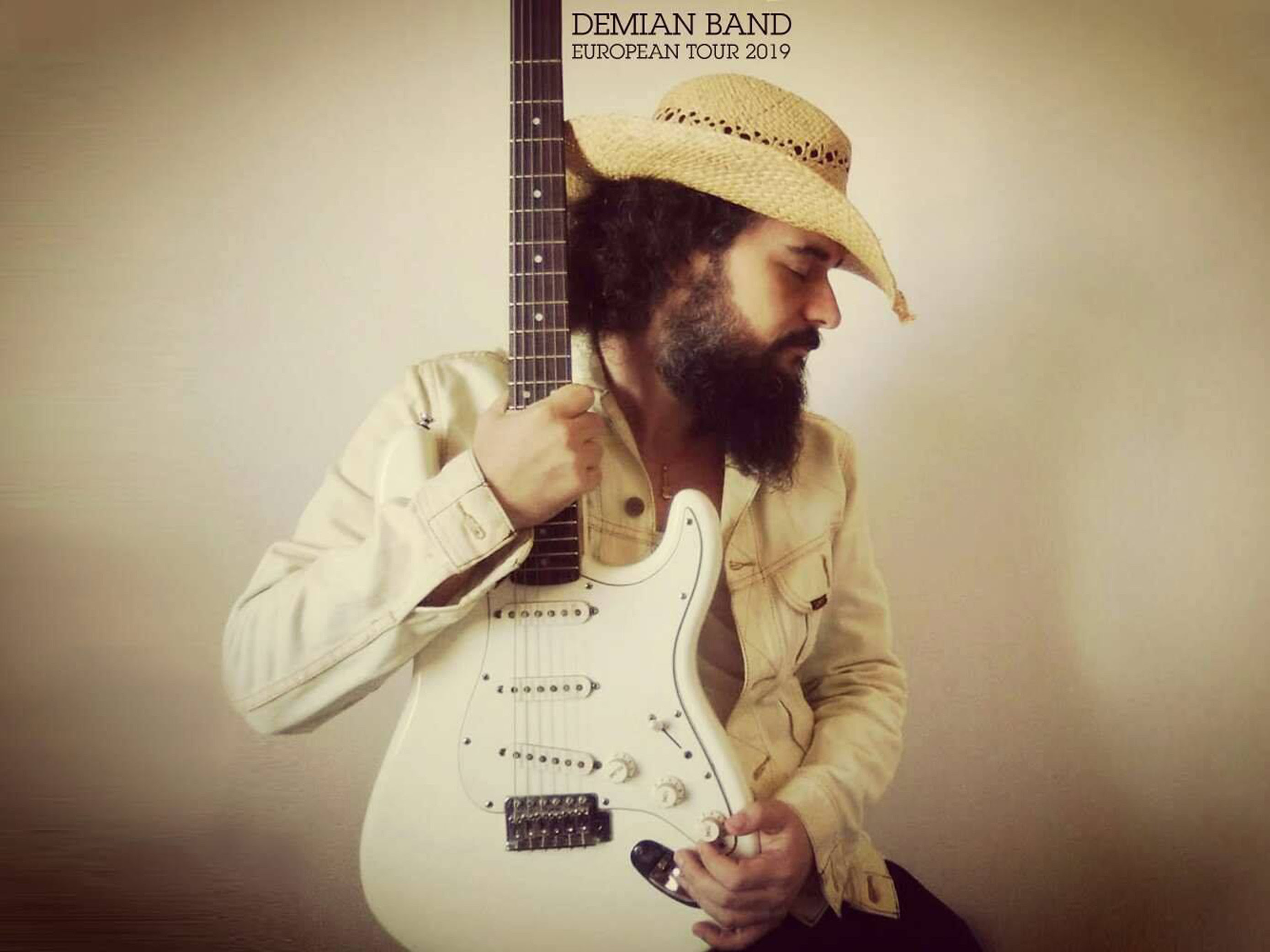 Demian Band descargarán en la península su exquisito blues rock y rock sureño para presentar su último álbum ‘Souvenirs From Hell’