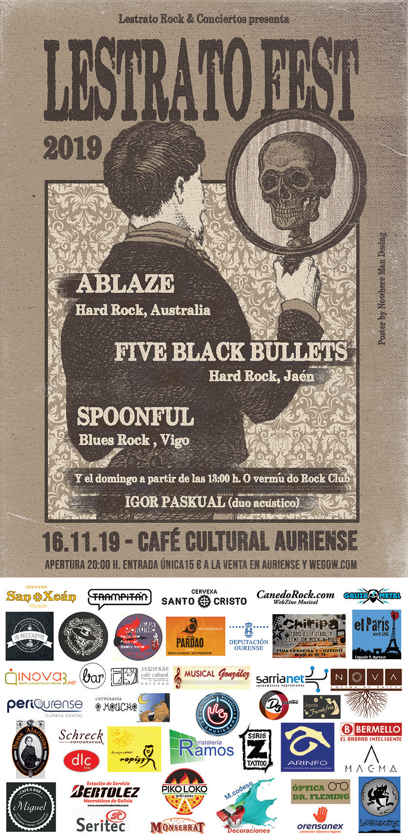 Lestrato Rock & Conciertos celebra sus 8 años de vida con una nueva edición del LESTRATO&nbsp;FEST