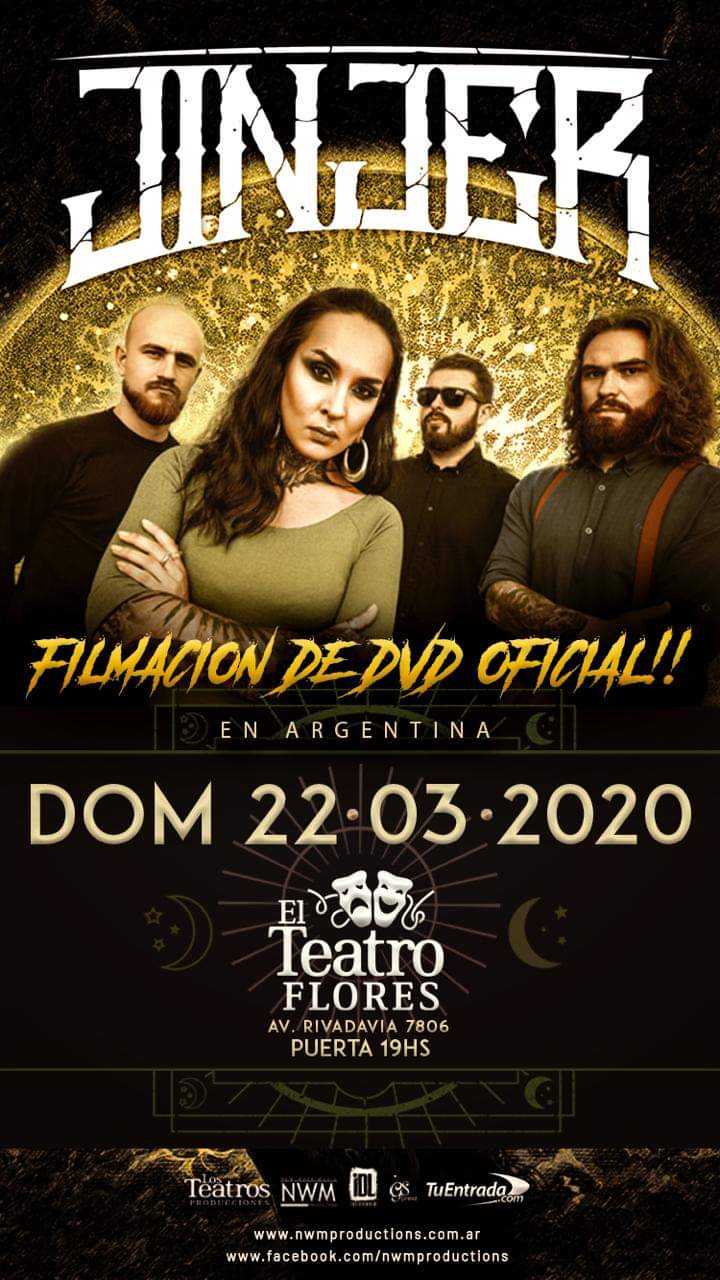 Jinjer publicarán un DVD en directo en Argentina