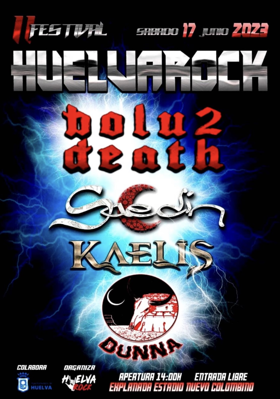 Huelva Rock, primer evento en el que los granadinos Saedín presentarán su nuevo álbum, ‘Luna Nueva’