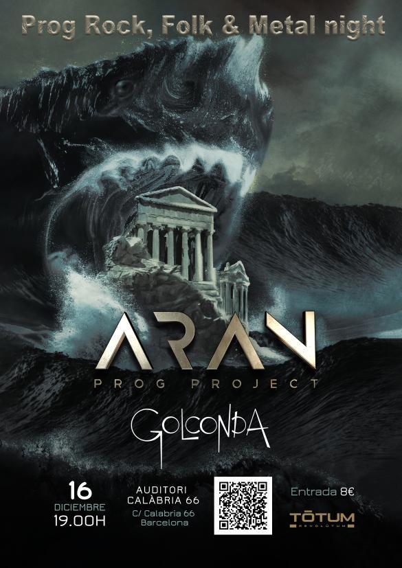 Evento destacado | Aran Prog Project + Golconda en Tótum Revolútum