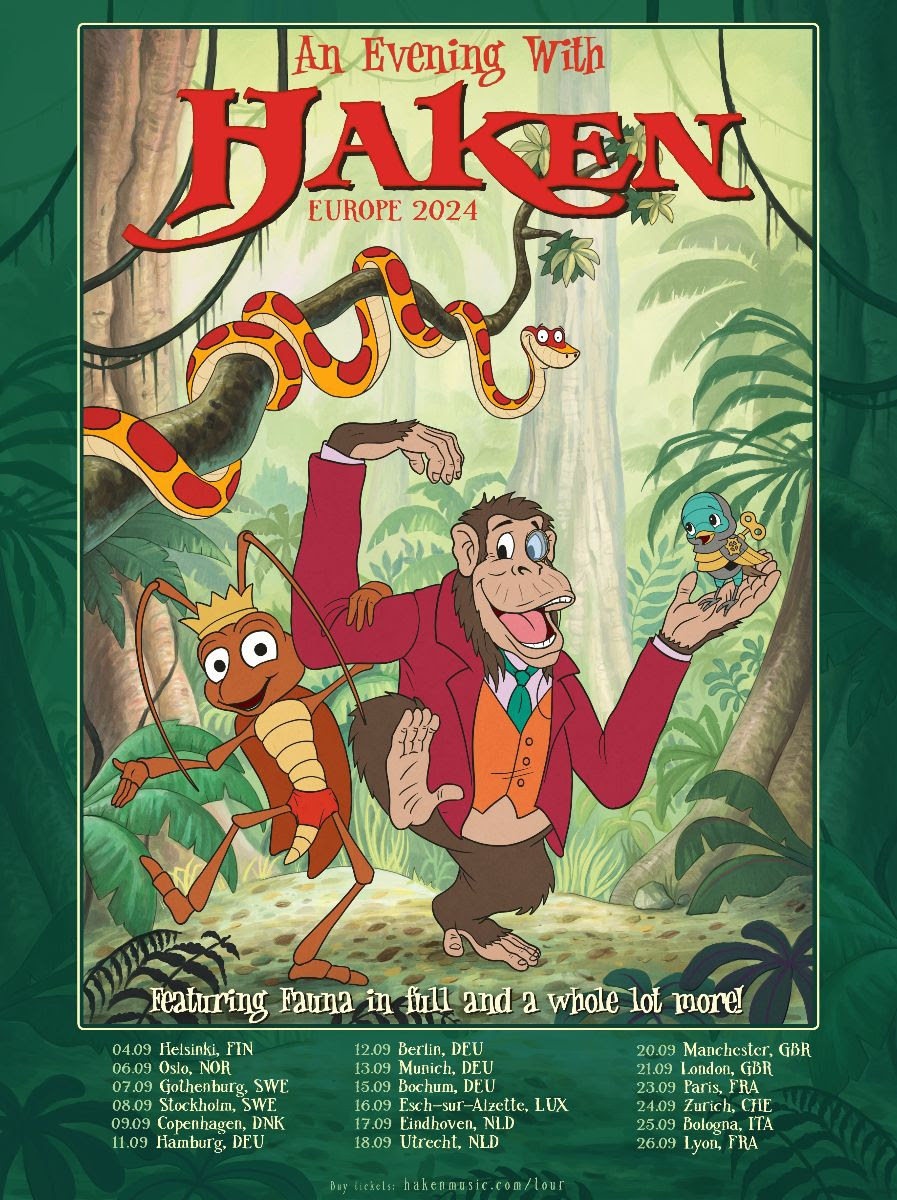 Haken presenta su gira británica y europea