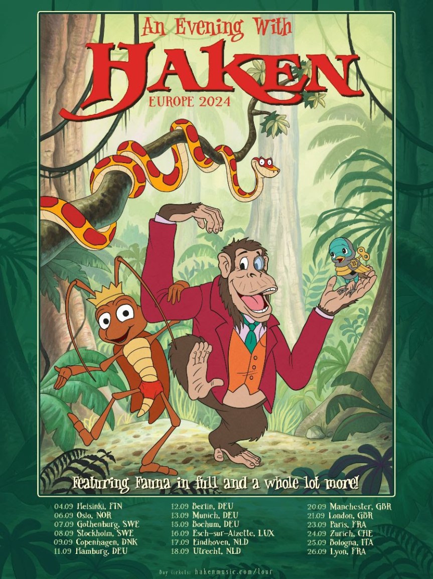 Haken presenta su gira británica y&nbsp;europea